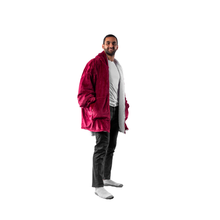 Load image into Gallery viewer, The Zipper Red Hugzy