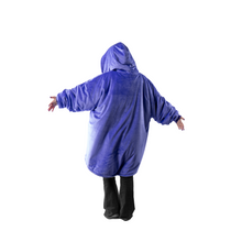 Load image into Gallery viewer, The Zipper Purple Hugzy