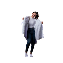 Load image into Gallery viewer, The Zipper Purple Hugzy