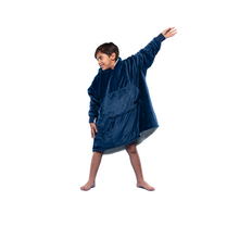 Load image into Gallery viewer, The Original Kids Ibza Blue Hugzy بدون سحاب لااطفال