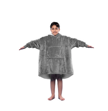 Load image into Gallery viewer, The Original Kids Cloud Grey Hugzy بدون سحاب للاطفال