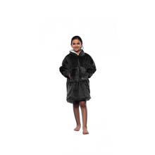 Load image into Gallery viewer, The Original Kids Fog Grey Hugzy بدون سحاب للاطفال