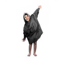 Load image into Gallery viewer, The Original Kids Fog Grey Hugzy بدون سحاب للاطفال