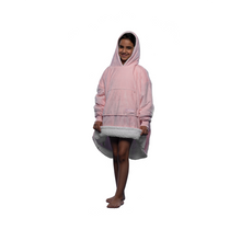 Load image into Gallery viewer, The Original Kids Rose Baby Pink Hugzy بدون سحاب للاطفال