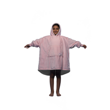 Load image into Gallery viewer, The Original Kids Rose Baby Pink Hugzy بدون سحاب للاطفال