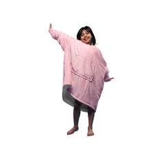 Load image into Gallery viewer, The Original Kids Rose Baby Pink Hugzy بدون سحاب للاطفال