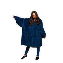 Load image into Gallery viewer, The Original Ibiza Blue Hugzy بدون سحاب