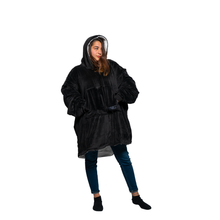 Load image into Gallery viewer, The Original Onyx Black Hugzy بدون سحاب