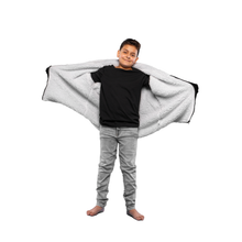 Load image into Gallery viewer, The Zipper Kids Onyx Black Hugzy