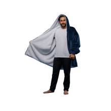 Load image into Gallery viewer, The Zipper Ibiza Blue Hugzy