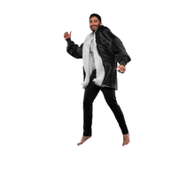 Load image into Gallery viewer, The Zipper Fog Grey Hugzy