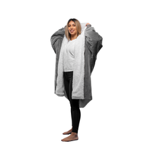 Load image into Gallery viewer, The Zipper Cloud Grey Hugzy