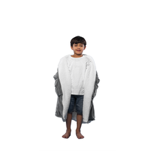 Load image into Gallery viewer, The Zipper Kids Cloud Grey Hugzy