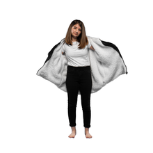 Load image into Gallery viewer, The Zipper Kids Fog Grey Hugzy