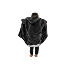 Load image into Gallery viewer, The Zipper Kids Fog Grey Hugzy