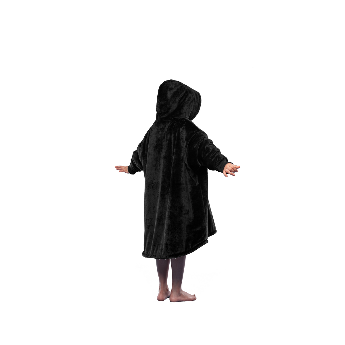 The Original Kids Onyx Black Hugzy بدون سحاب للاطفال – myhugzy